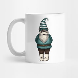 Vintage Gnome Pug Mug